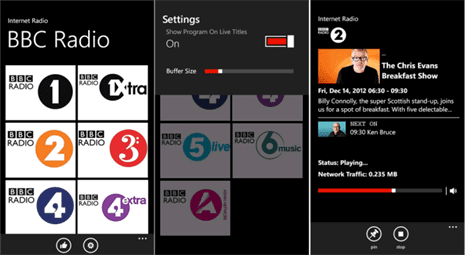 BBC-Radio-application nokia
