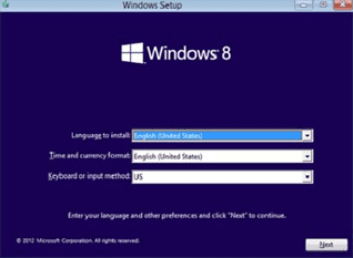 install windows 8 2