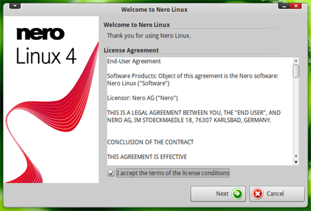 nero4 linux