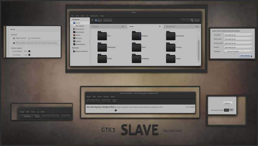 slave gtk3 themes ubuntu